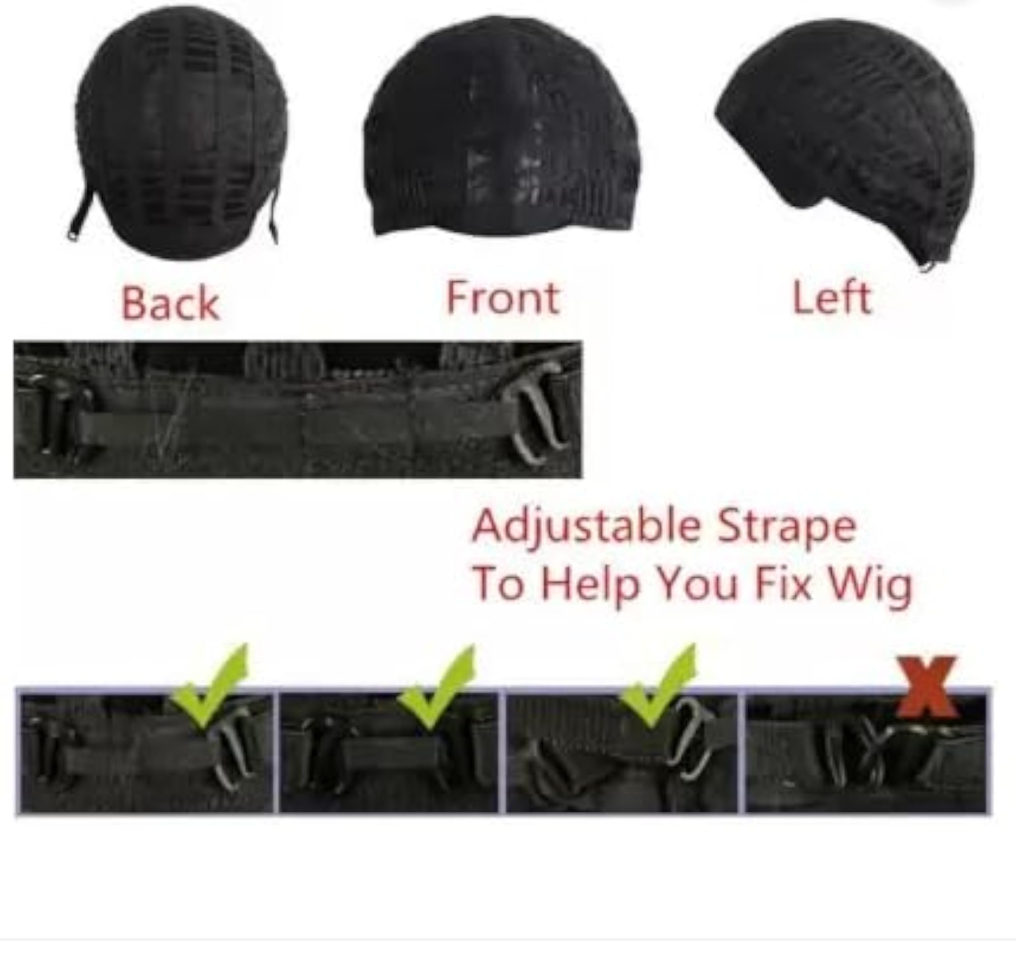 Natural Black Hair Wig Extension for Men, 12 Inch